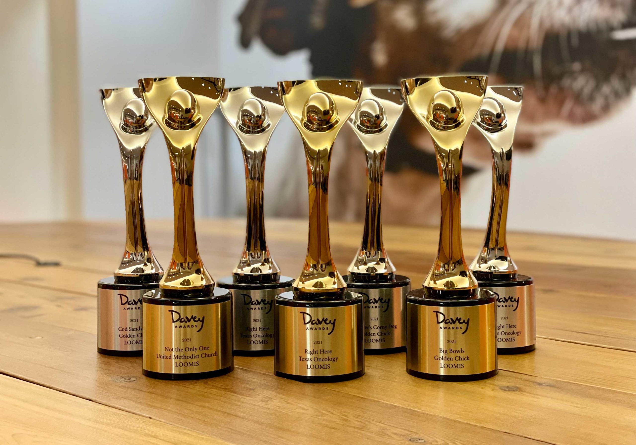 THE LOOMIS AGENCY WINS 7 DAVEY AWARDS FOR ADVERTISING EXCELLENCE - The Loomis Agency The Loomis Agency