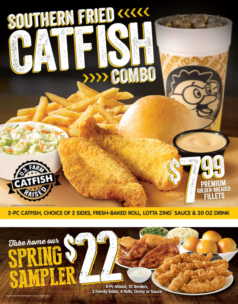 Golden Chick Promo Catfish