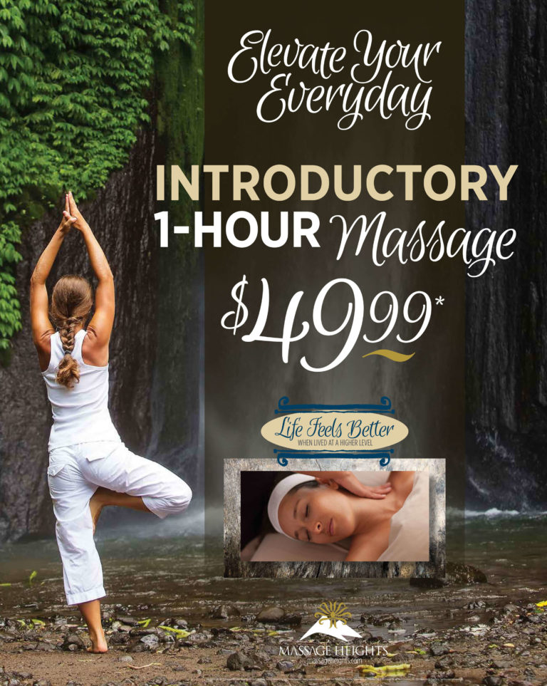 Massage Heights Elevate Your Everyday The Loomis Agency