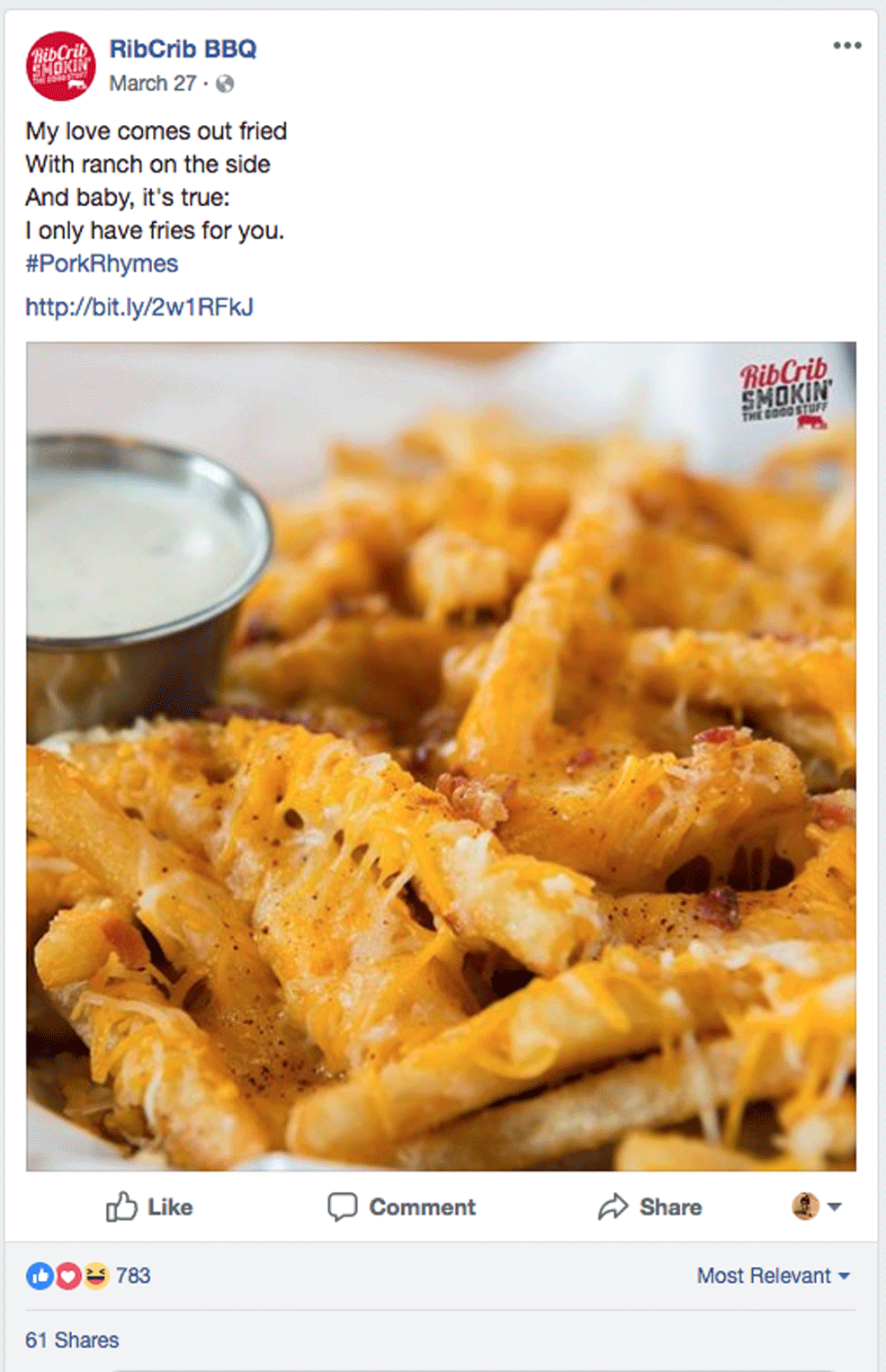 Rib Crib Smokin' The Good Stuff The Loomis Agency