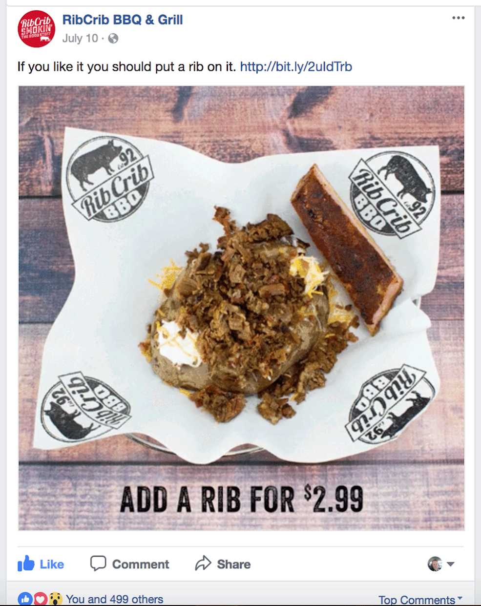 Rib Crib Smokin' The Good Stuff The Loomis Agency