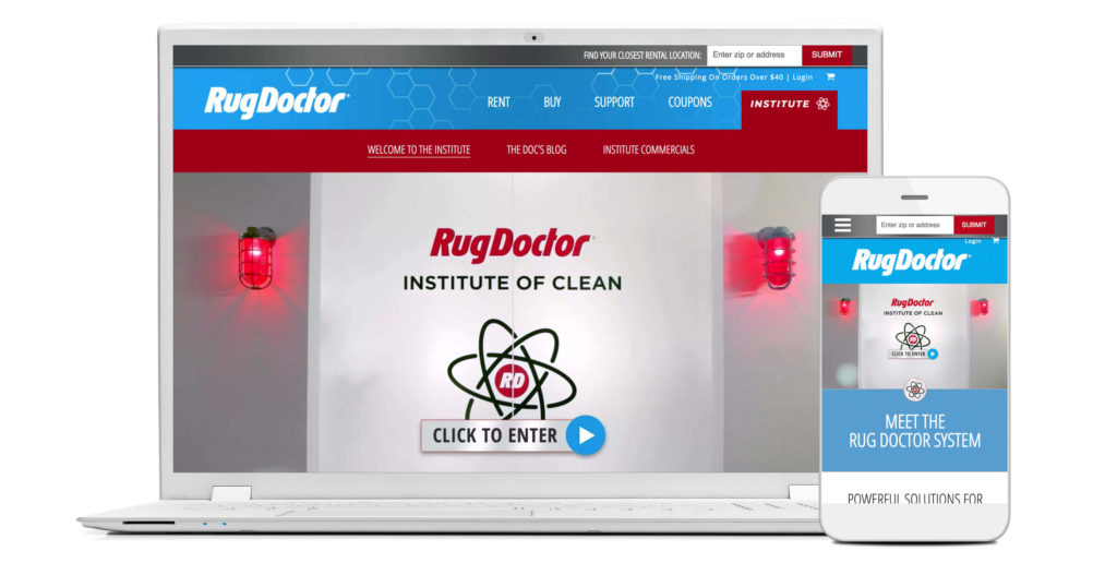 Rug Doctor Website Mockup2
