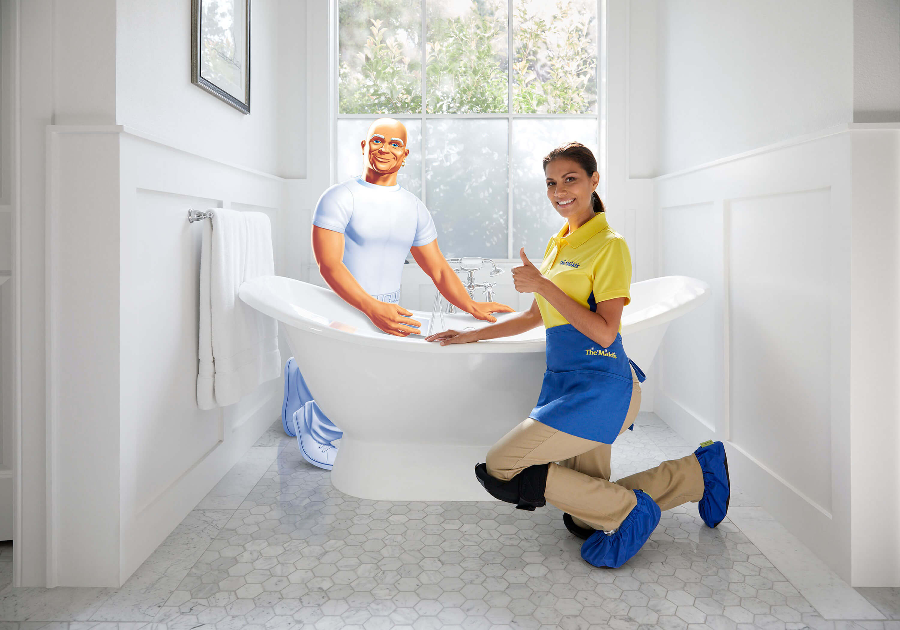 The Maids Mr Clean Bathtub