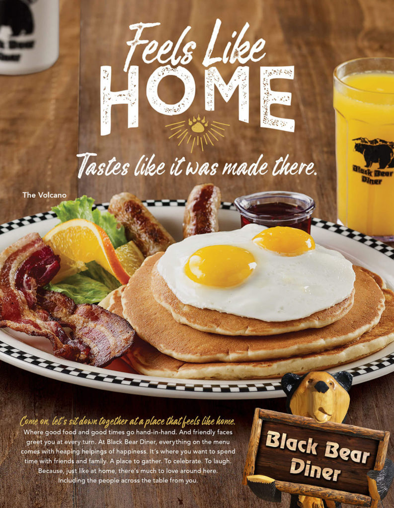 Black Bear Diner Feels Like Home The Loomis Agency   Black Bear Diner Ad 2 793x1024 