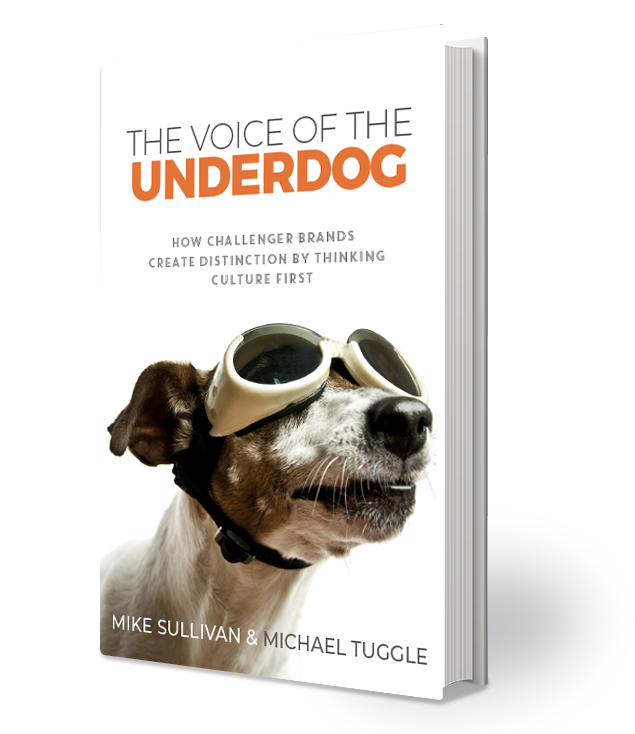 The Voice of the Underdog Hardcover Book crop