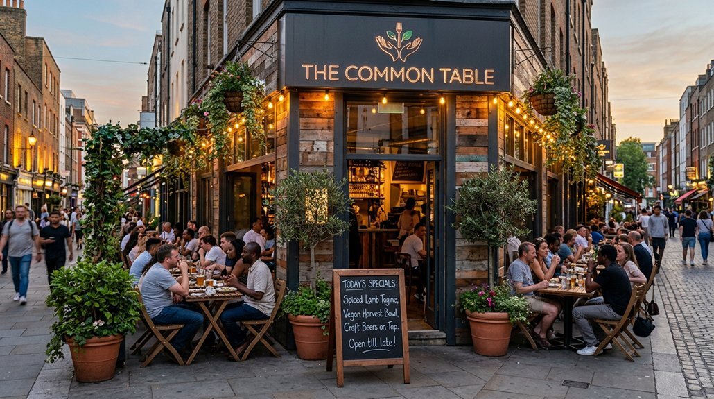 marketing for a crowded restaurant