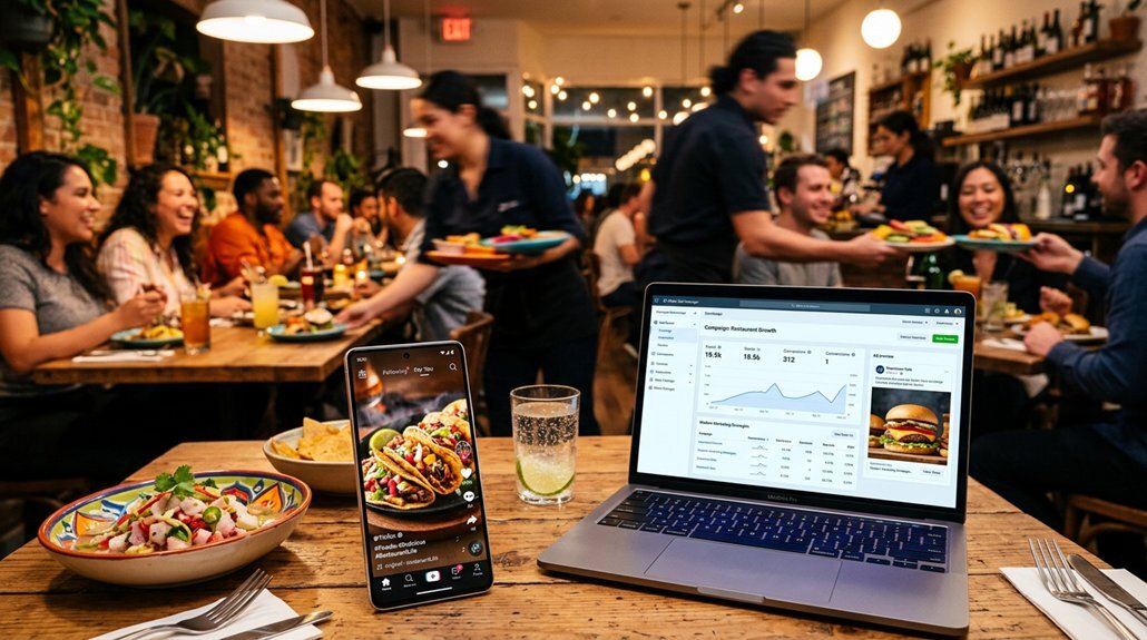 how to do paid social for restaurants